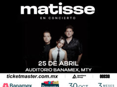 MATISSE La celebración al amor llegará hasta Monterrey