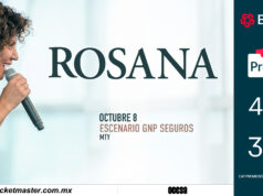 ROSANA UNA DE LAS VOCES MÁS EMBLEMÁTICAS DE LA CANCIÓN DE AUTOR EN ESPAÑOL CONFIRMA SU VISITA A MONTERREY
