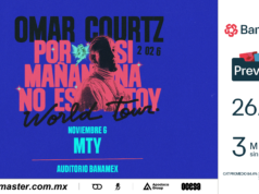 OMAR COURTZ EL NUEVO REFERENTE DEL GÉNERO URBANO LLEGA A MONTERREY CON SU GIRA POR SI MAÑANA NO ESTOY TOUR